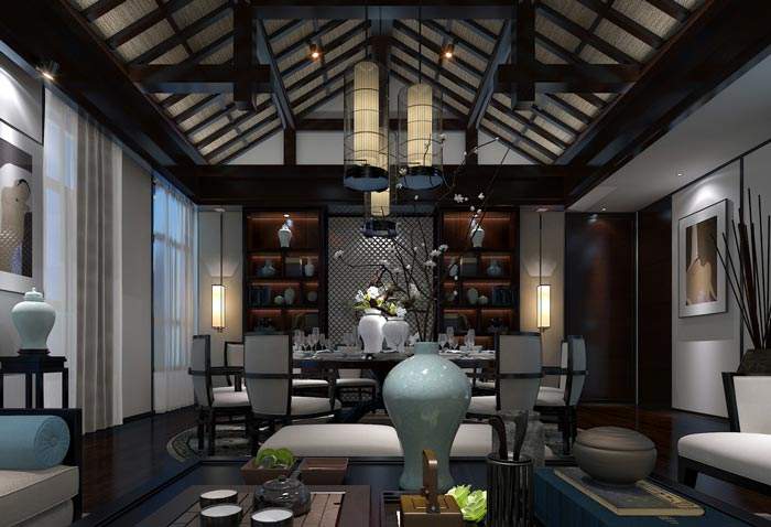 中式風格餐廳裝修設(shè)計(圖文)(圖文)